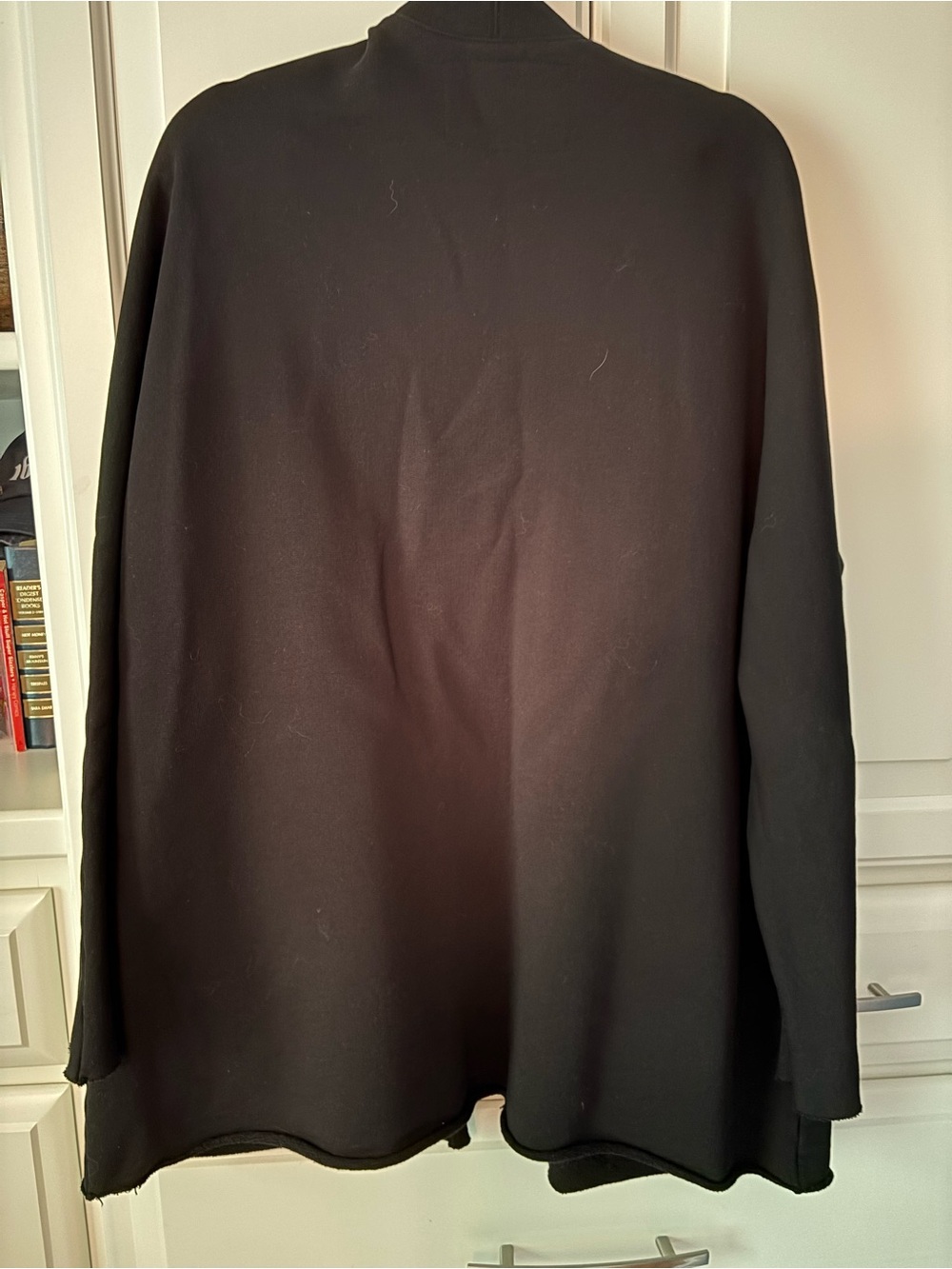 Frank & Eileen Black Cardigan Triple Fleece Size Small. - Picture 3 of 3